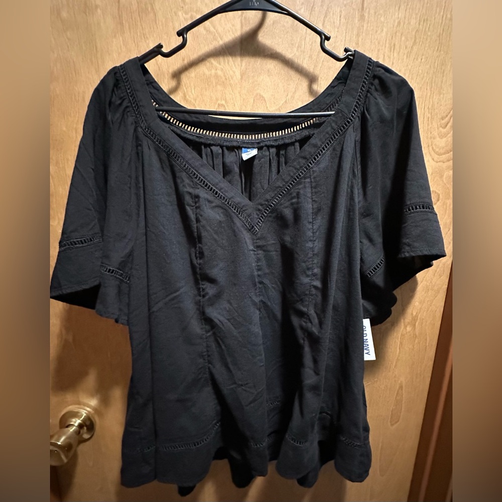 Old Navy Black Women's Blouse